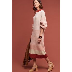 Anthropologie Callahan Chunky Sweater Dress
